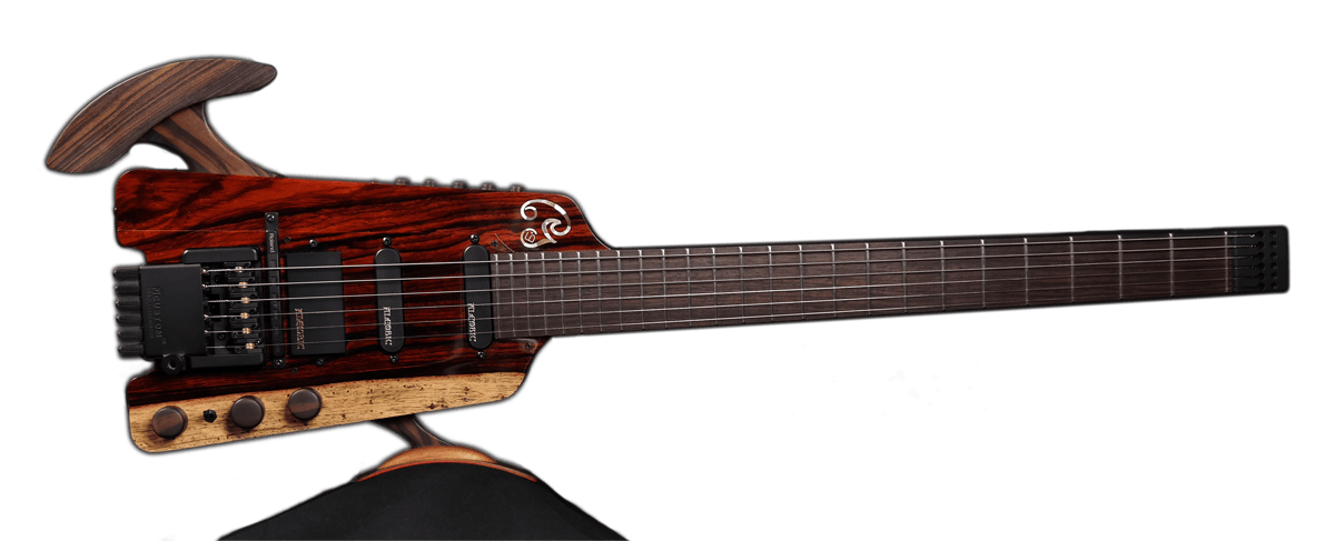 Headless guitar.